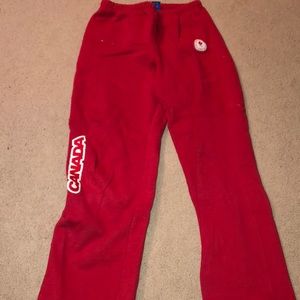 Canadian olympic team sweatpants